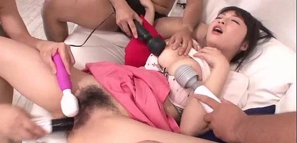  Serious toy sex for cock sucking Nozomi Hazuki